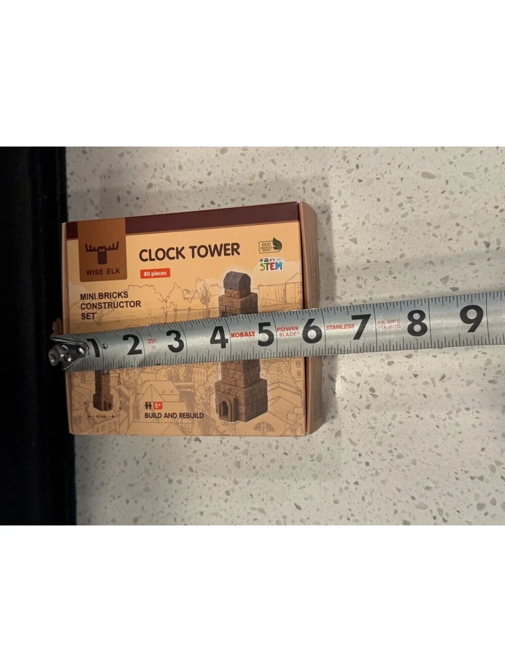Wise Elk Clock Tower Mini Bricks Constructor Set